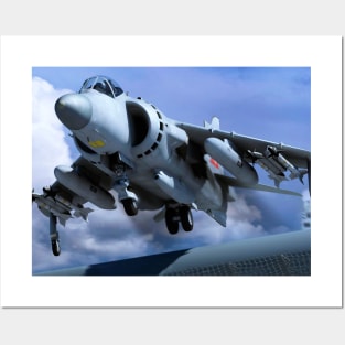 Harrier Jump Jet Posters and Art